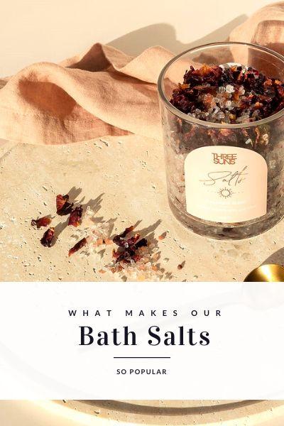 Crystal Calming Bath Salts, relaxes the mind body and spirit and is infused with nourishing oils and ingredients naturally great for the skin.