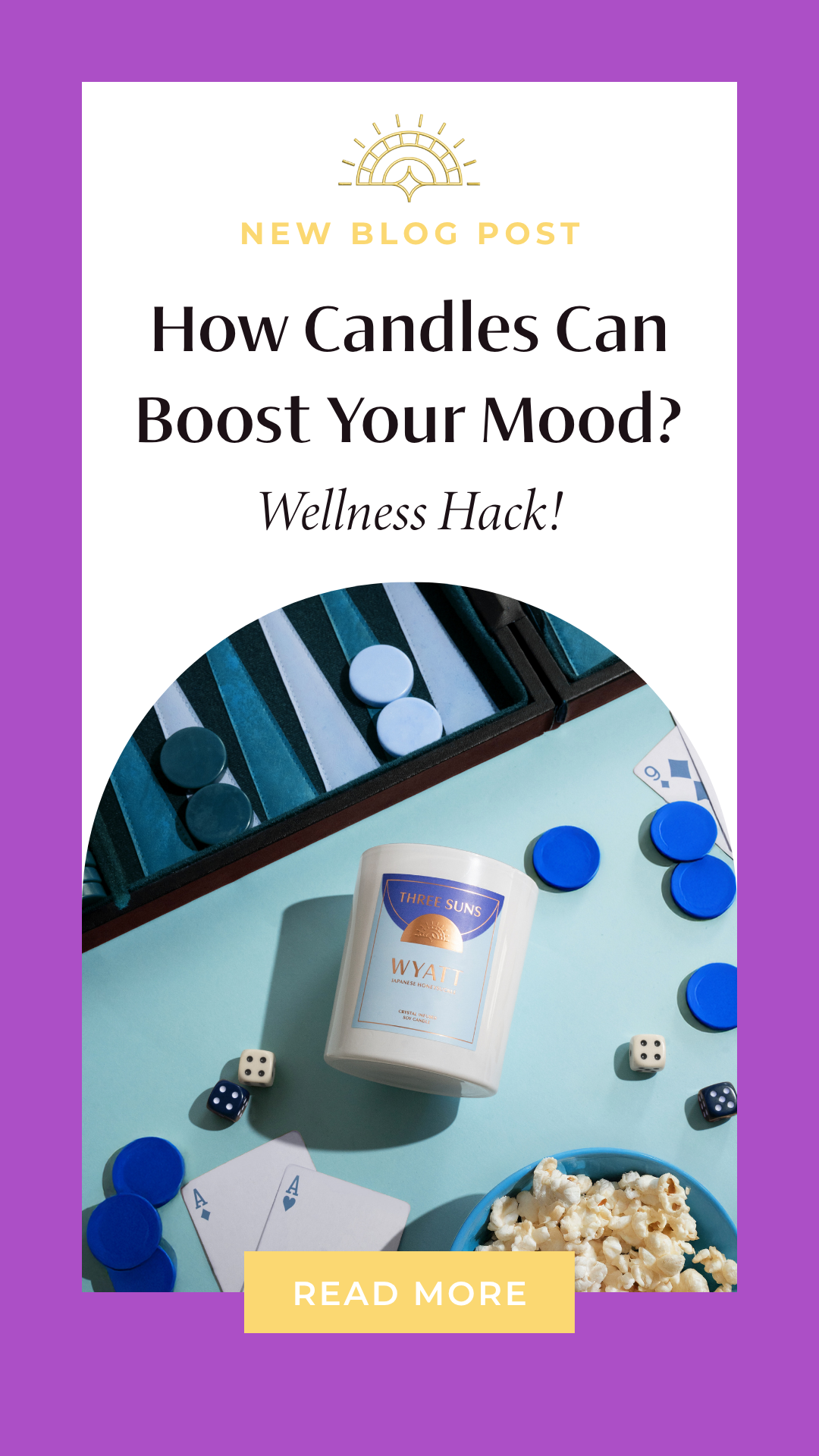 Can candles boost my mood? Read more at Three Suns