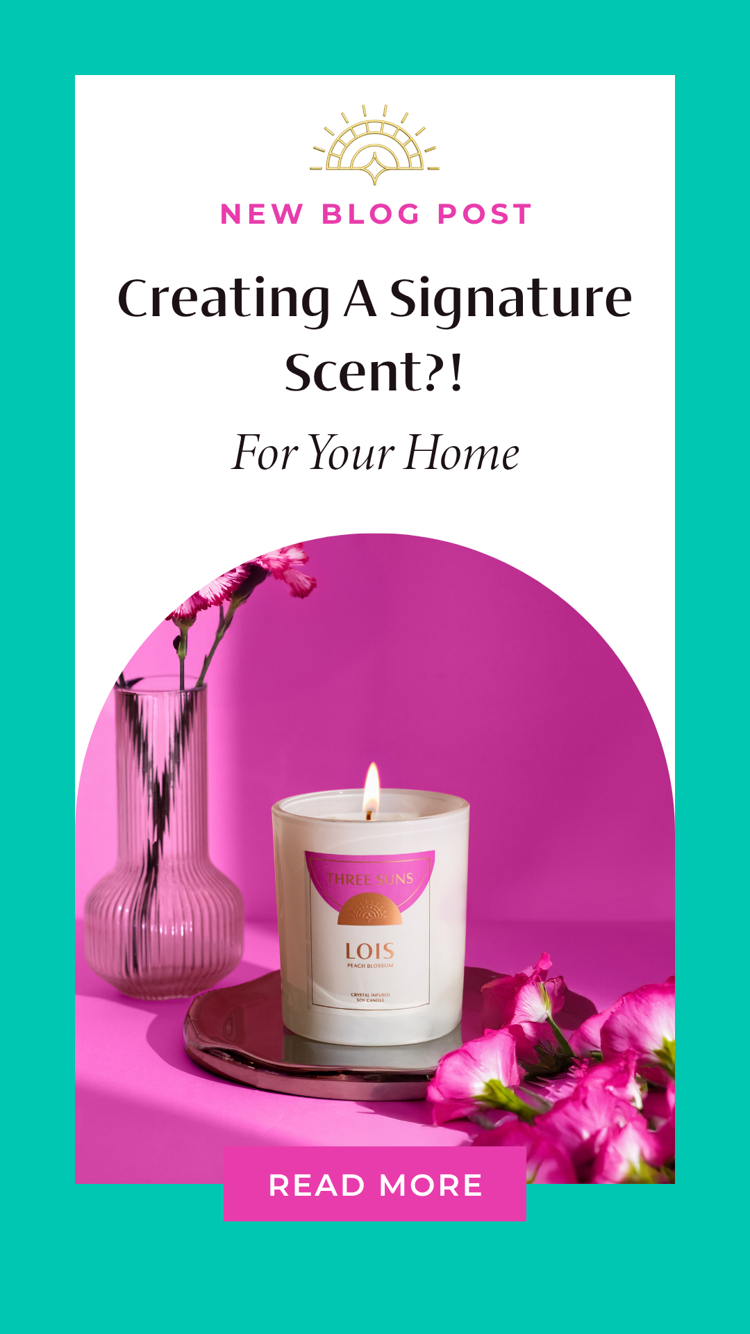 Why creating a signature scent for your home is important!