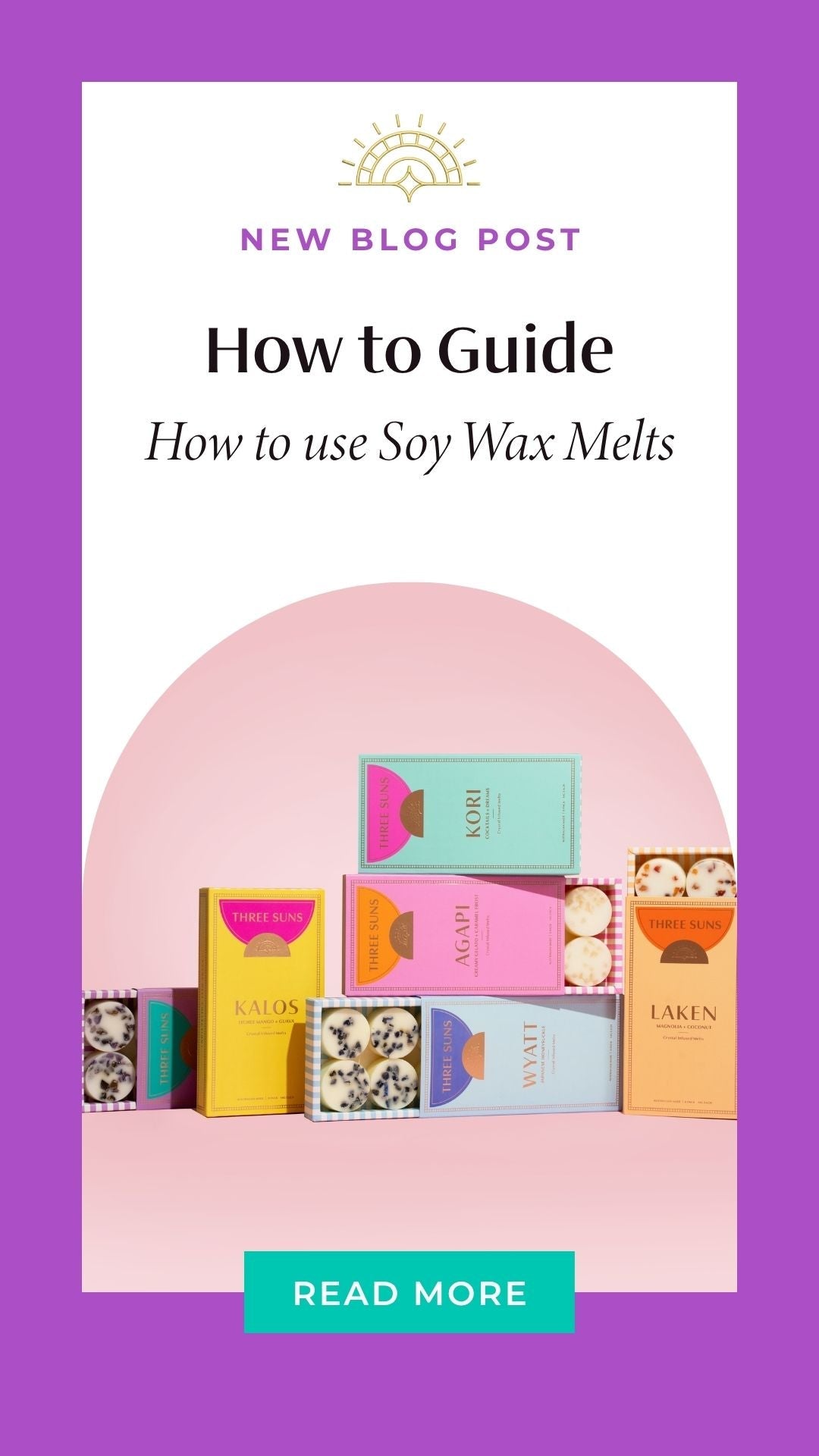 Crystal Infused Soy Wax Melt Collection