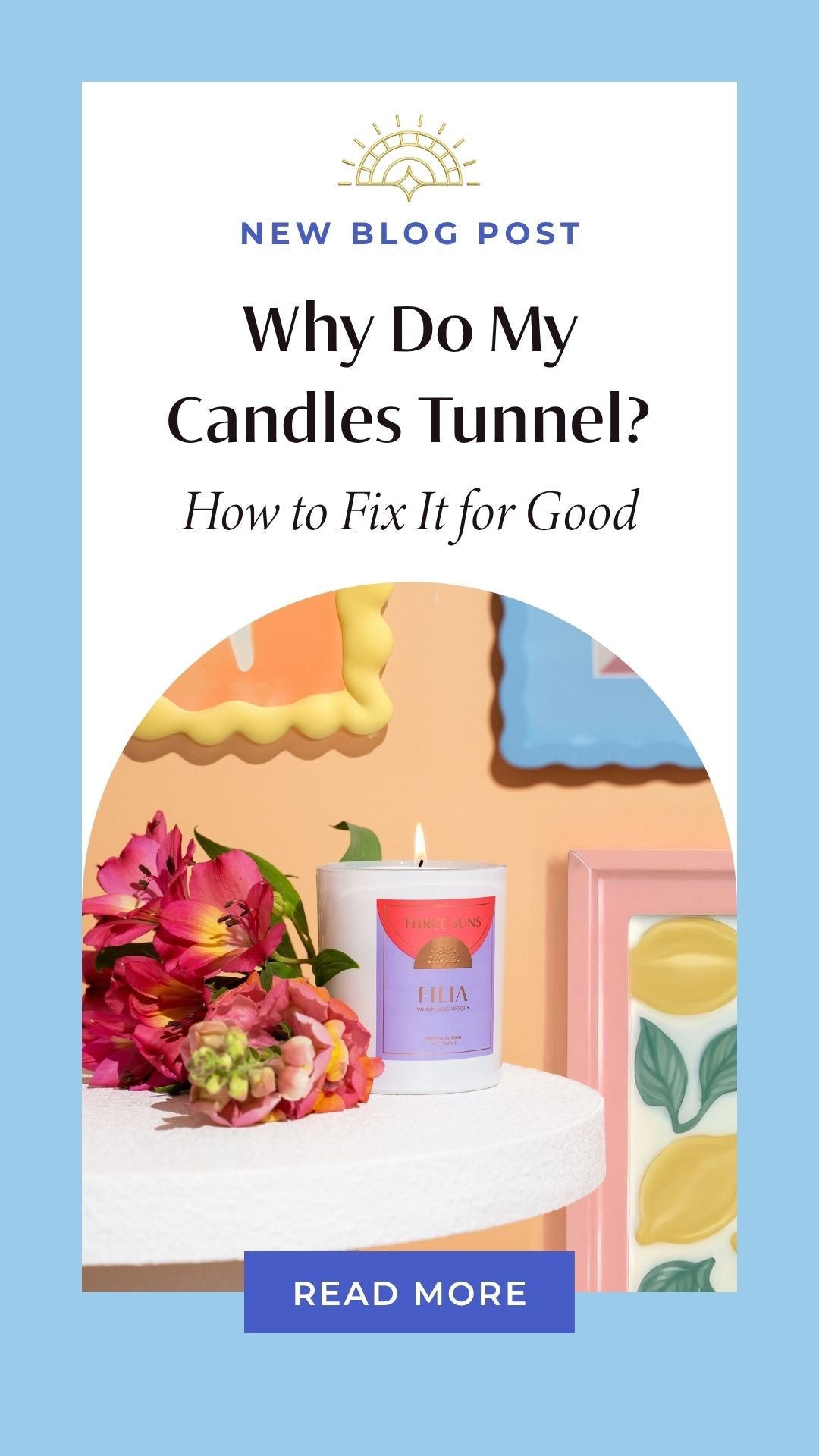 Luxury crystal candle featured with bright colours with strong long-lasting scents