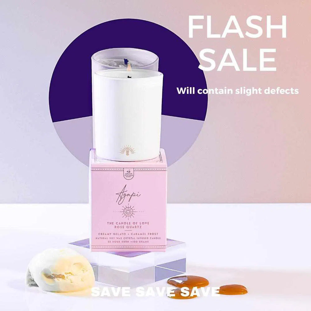 Agapi' | Creamy Vanilla Gelato + Caramel Frost Defect-ThreeSuns