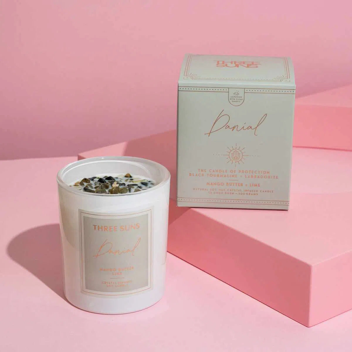 Danial | Candle of Protection | Mango Butter + Lime-Candle-ThreeSuns