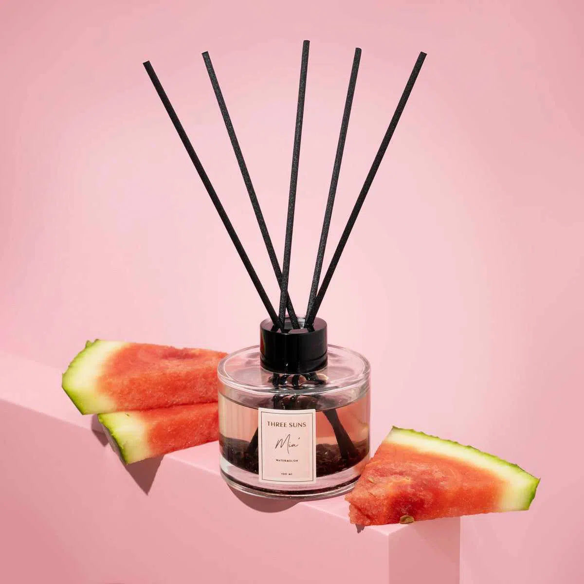 Mia' | 100ml Diffuser of Balance | Watermelon-Diffuser-ThreeSuns