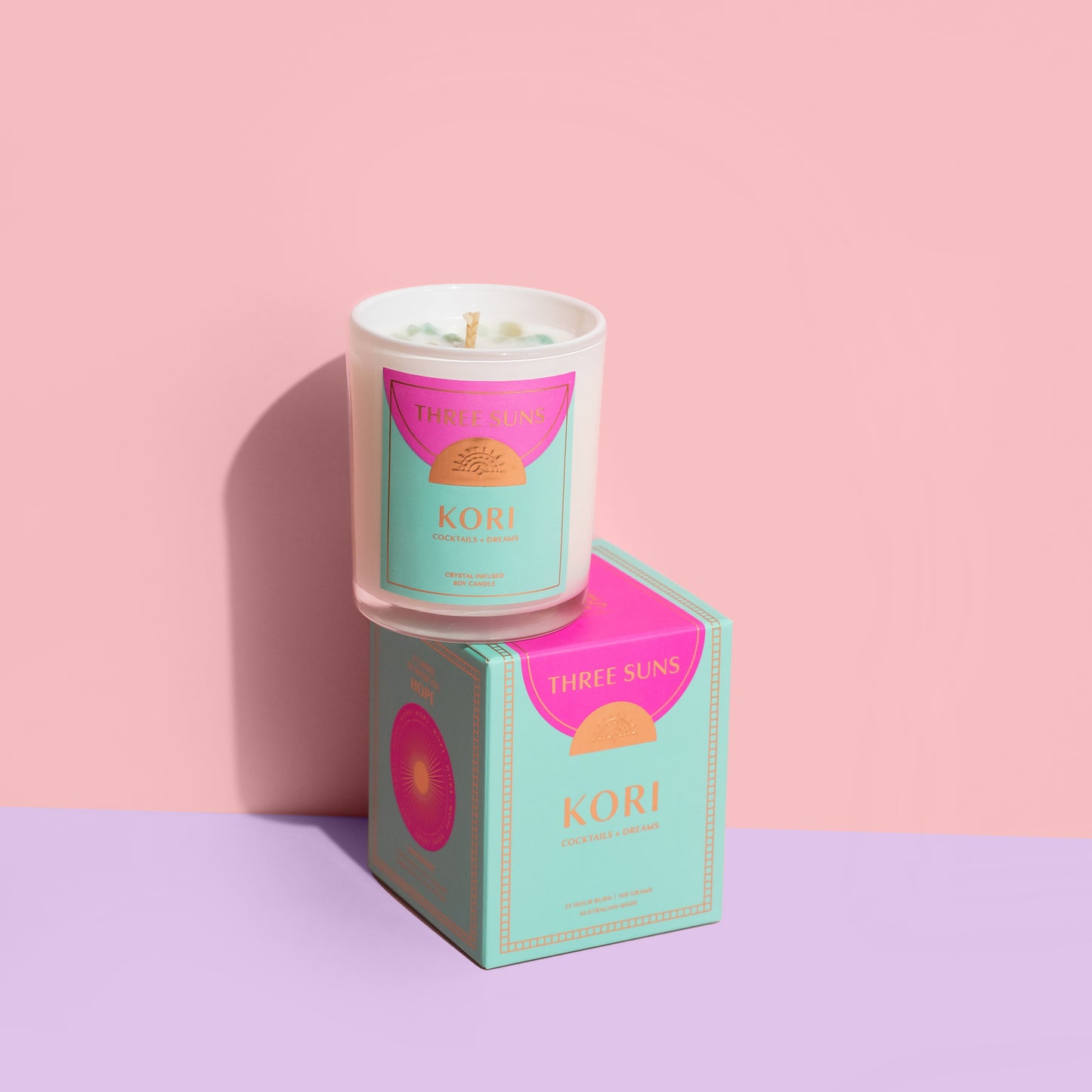 Kori' | Mini Candle Of Hope | Cocktails + Dreams