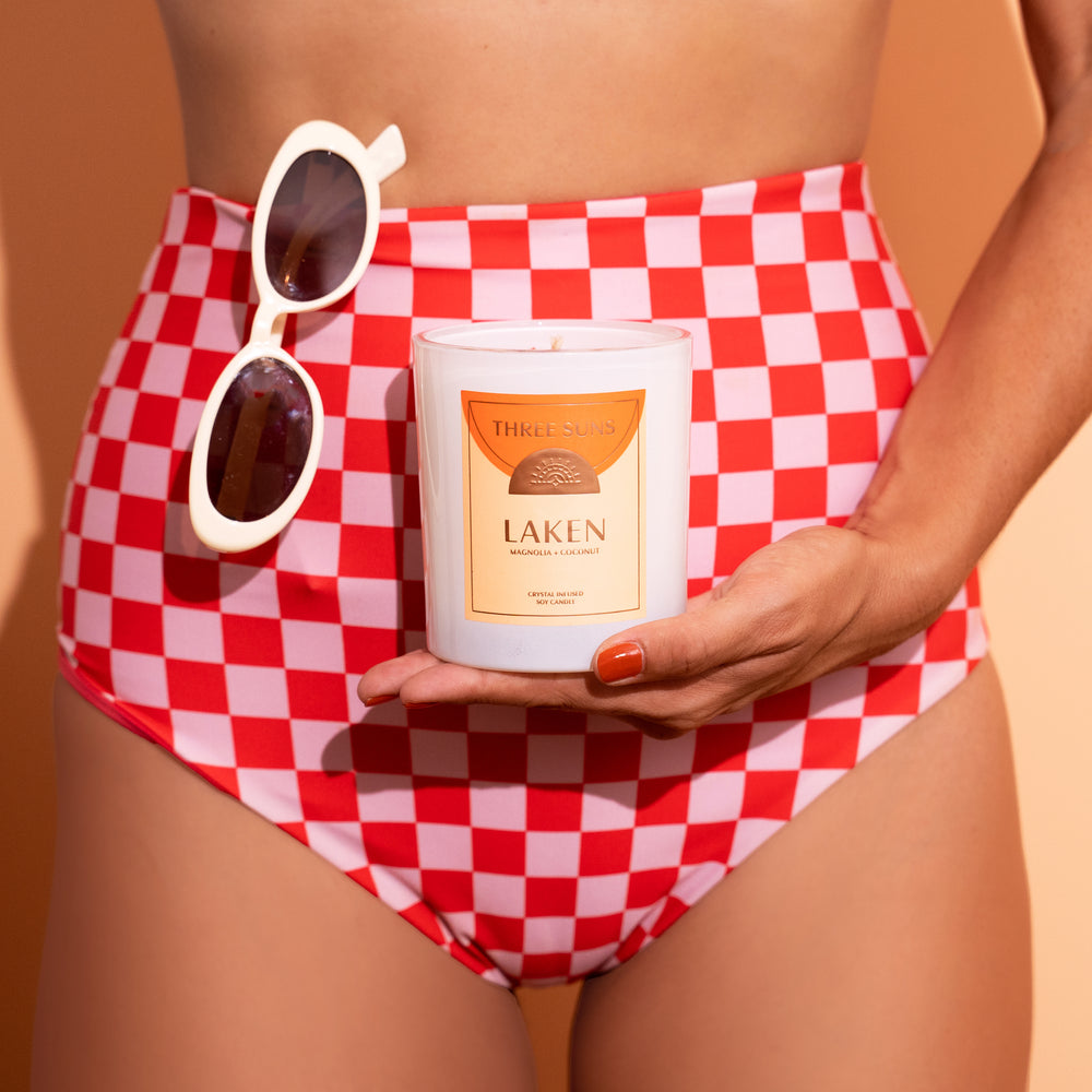 
                      
                        Laken | Candle of Positivity | Magnolia + Coconut
                      
                    