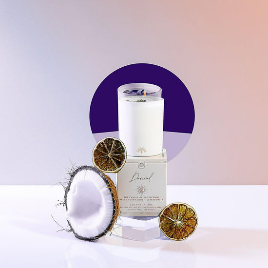 Danial | The Mini Candle of Protection | Coconut & Lime - ThreeSuns