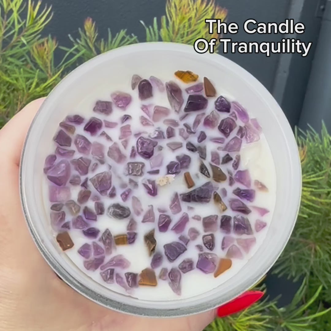 Load and play video in Gallery viewer, Hunti&amp;#39; | The Candle of Tranquility | Camellia + Lotus Blossom
